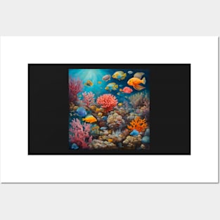 Tropical Reef Posters and Art